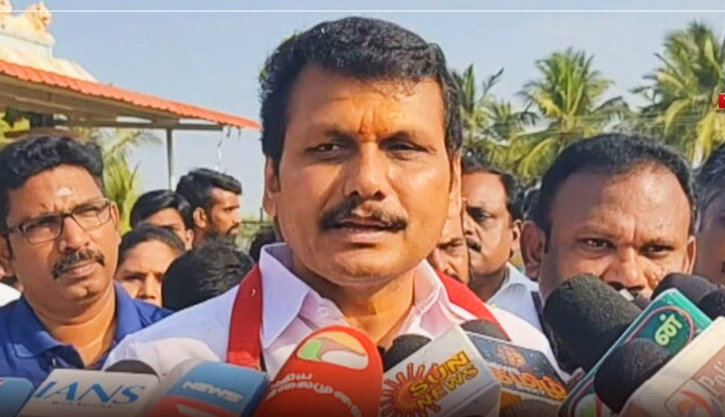 கரூரில் நாளை முதல்வர் பங்கேற்கும் பொதுக்கூட்டத்தில் ஒரு லட்சம் பேர் பங்கேற்பு- செந்தில்பாலாஜி