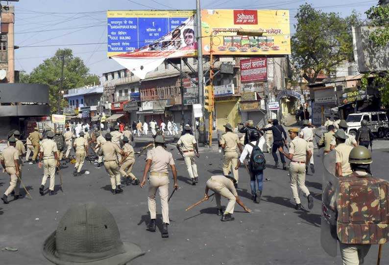 ஜோத்பூர் வன்முறை: 140 பேர் கைது.. மே. 6 வரை ஊரடங்கு நீட்டிப்பு..