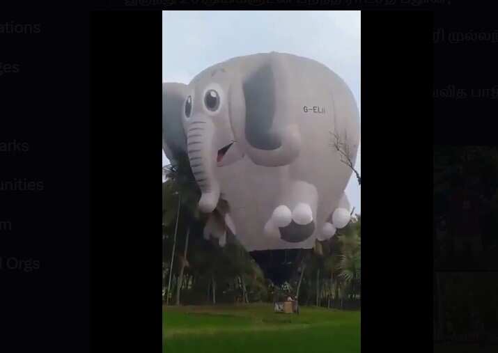 கேரளாவில் இறங்கிய பொள்ளாச்சி பலூன்! பலூனில் பயணித்த 3 பேர் பதைபதைப்பு