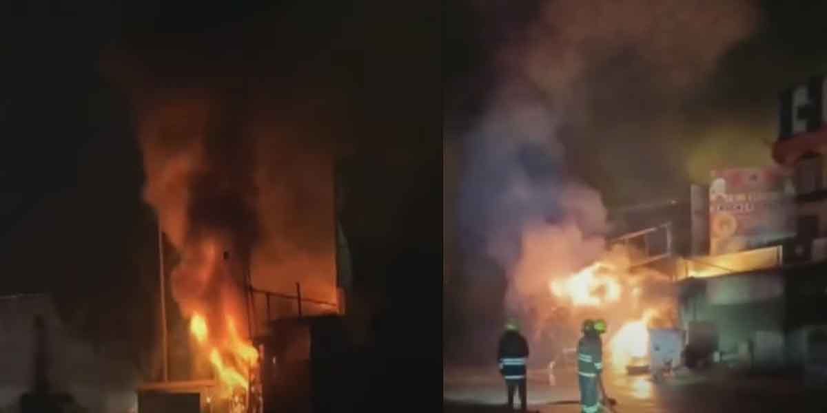 அதிகாலையில் வெடித்துச் சிதறிய பட்டாசு கடை.. கிருஷ்ணகிரியில் பரபரப்பு..