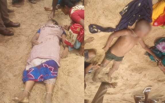 திருச்சி அருகே காவிரி ஆற்றில் மூழ்கி தாய், மகள் பலி!