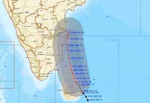 தமிழகத்தில் இன்று 4 மாவட்டங்களுக்கு ரெட் அலெர்ட்..!!