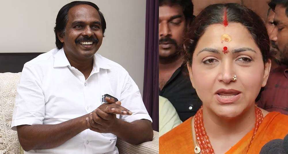 அமைச்சர் மன்னிப்பு கேட்கும் வரை விடமாட்டேன்;ஓயமாட்டேன் - குஷ்பு ஆவேசம்