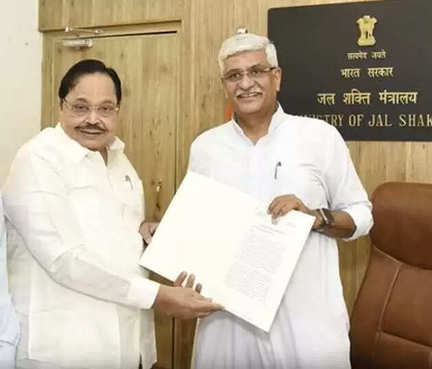 மத்திய நீர்வளத்துறை அமைச்சருடன் துரைமுருகன் சந்திப்பு!