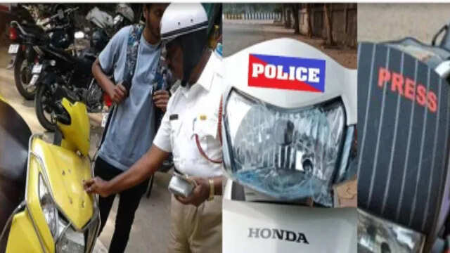 வாகன ஓட்டிகள் உஷார்..! மே 2 முதல் வாகனங்களில் ஸ்டிக்கர் ஒட்ட தடை..!