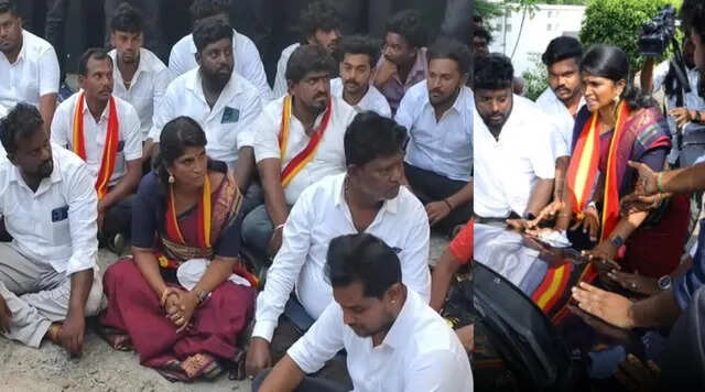 #BREAKING தவெகவில் பதவிக்காக போராடிய அஜிதா தற்கொலை முயற்சி