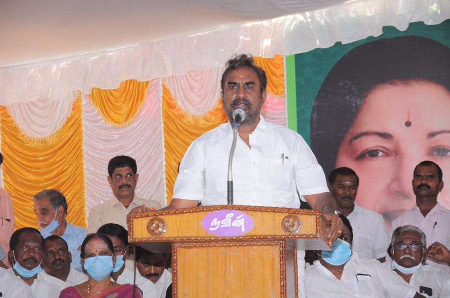 #ADMK கோவையில் அதிமுகவுக்கும் திமுகவுக்கும் தான் போட்டி:எஸ்.பி. வேலுமணி அதிரடி