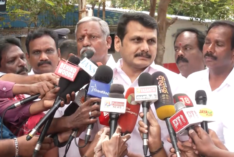 “என் மீது வழக்குகளை போடுவதில் மட்டுமே தவெக அரசு கவனம் செலுத்துகிறது; சட்டப்படி எதிர்க்கொள்வேன்”- செந்தில் பாலாஜி