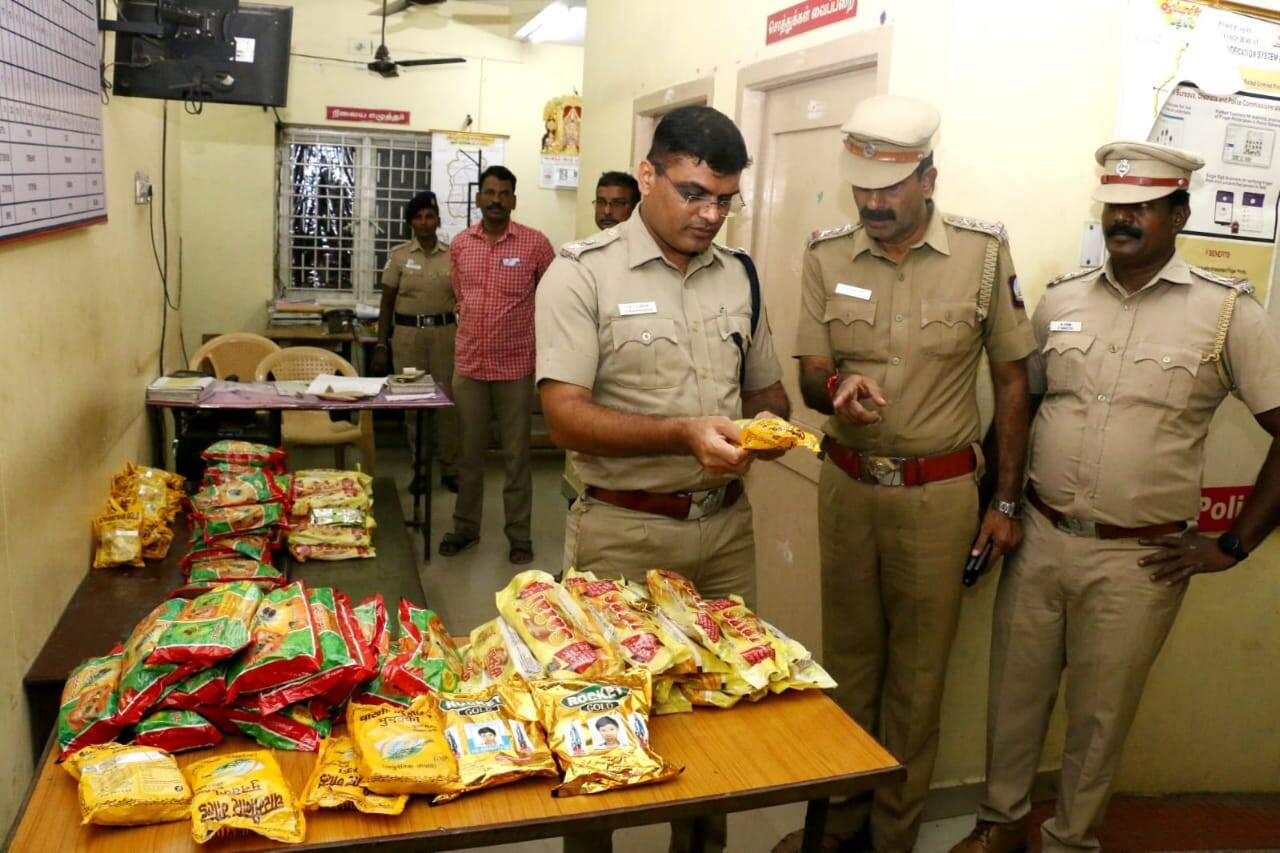 விழுப்புரத்தில் கஞ்சா சாக்லேட்டுகள் விற்பனை செய்த 3 பேர் கைது!