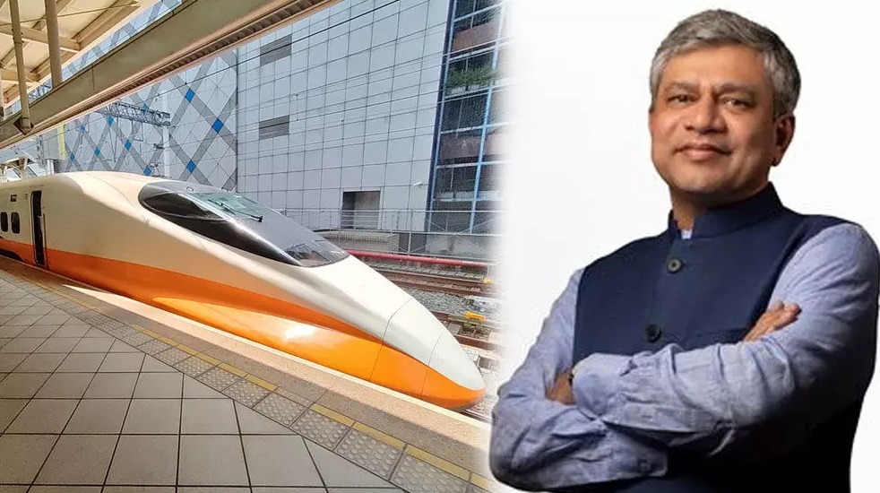 குட் நியூஸ்..! நாட்டின் முதல் புல்லட் ரயில் ஆக.2027ல் இயக்கம்: மத்திய அமைச்சர்..!