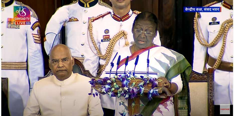 ஏழை வீட்டில் பிறந்த மகள் நான் - திரௌபதி முர்மு உரை