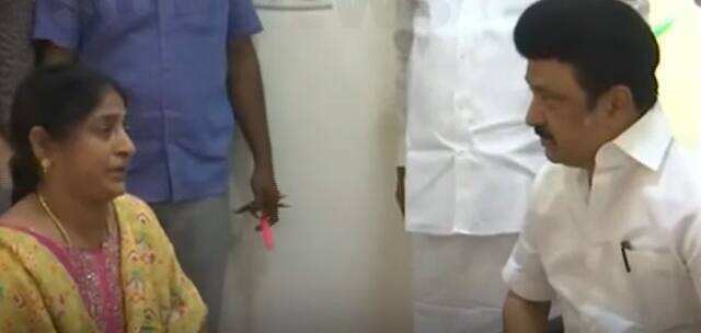 ஆம்ஸ்ட்ராங் வீட்டிற்குச் சென்று ஆறுதல் கூறிய முதலமைச்சர் ஸ்டாலின்