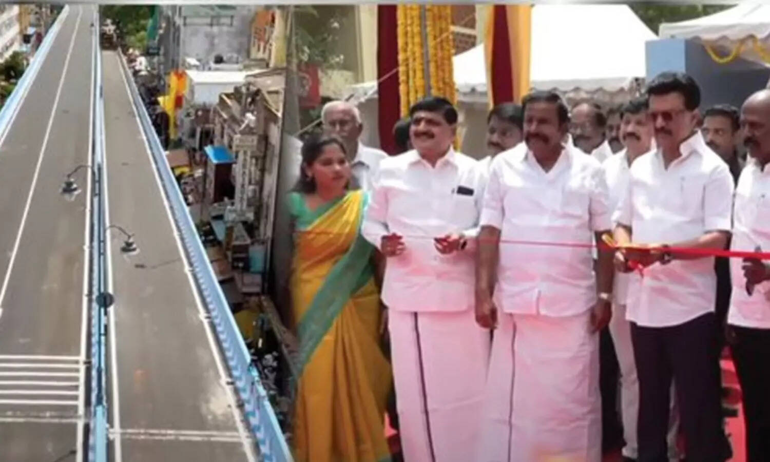 #BREAKING : திநகர் புதிய மேம்பாலம் திறப்பு..! முதல்வர் ஸ்டாலின் திறந்து வைத்தார்..!!