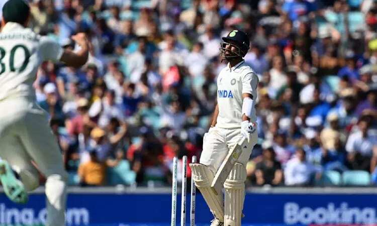 உலக டெஸ்ட் சாம்பியன்ஷிப் இறுதிப்போட்டி - இந்திய அணி தடுமாற்றம்