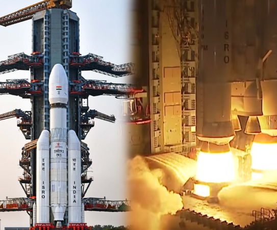 வெற்றிகரமாக விண்ணில் பாய்ந்தது LVM3 M5 ராக்கெட்