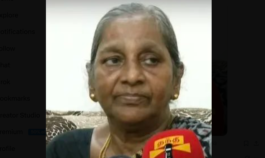 சவுக்கு சங்கர் தாயார் காலமானார்