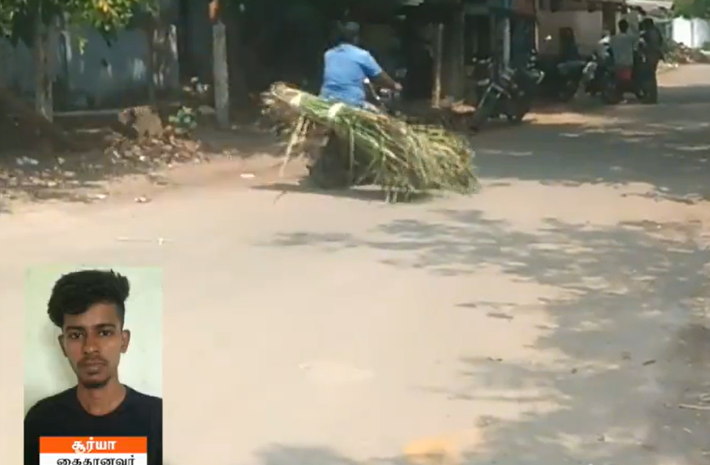 காதலை ஏற்க மறுத்த கல்லூரி மாணவியின் கழுத்தை அறுக்க முயற்சி- கத்தியைத் தவறாகப் பிடித்ததால் தப்பிய மாணவி