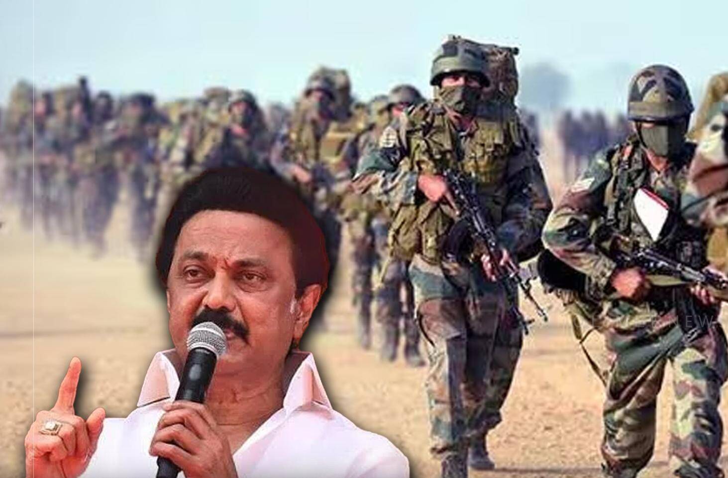 இந்திய ராணுவத்திற்கு ஆதரவாக போர் பேரணி நடத்தப்படும் - முதலமைச்சர் மு.க.ஸ்டாலின் அறிவிப்பு!