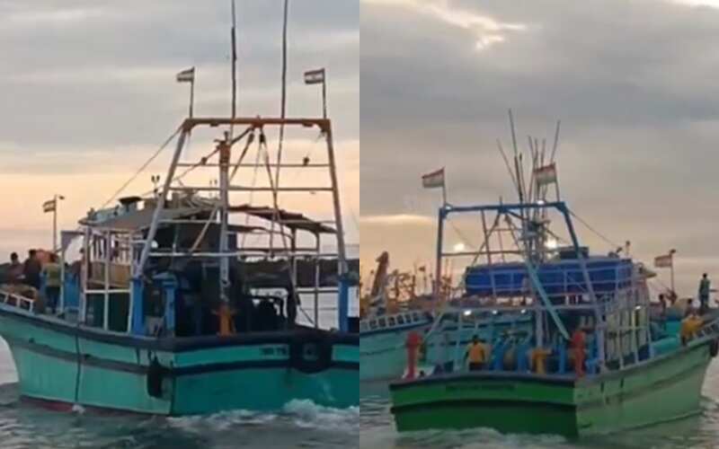 முடிந்தது தடைக்காலம்.. மீன்பிடிக்க ஆழ்கடலுக்குச் சென்ற மீனவர்கள்..!1