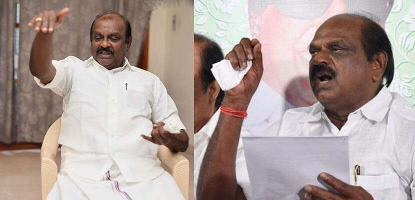 நத்தம் விஸ்வநாதனை அடிக்க பாய்ந்தாரா வைத்திலிங்கம்? நடந்தது என்ன?