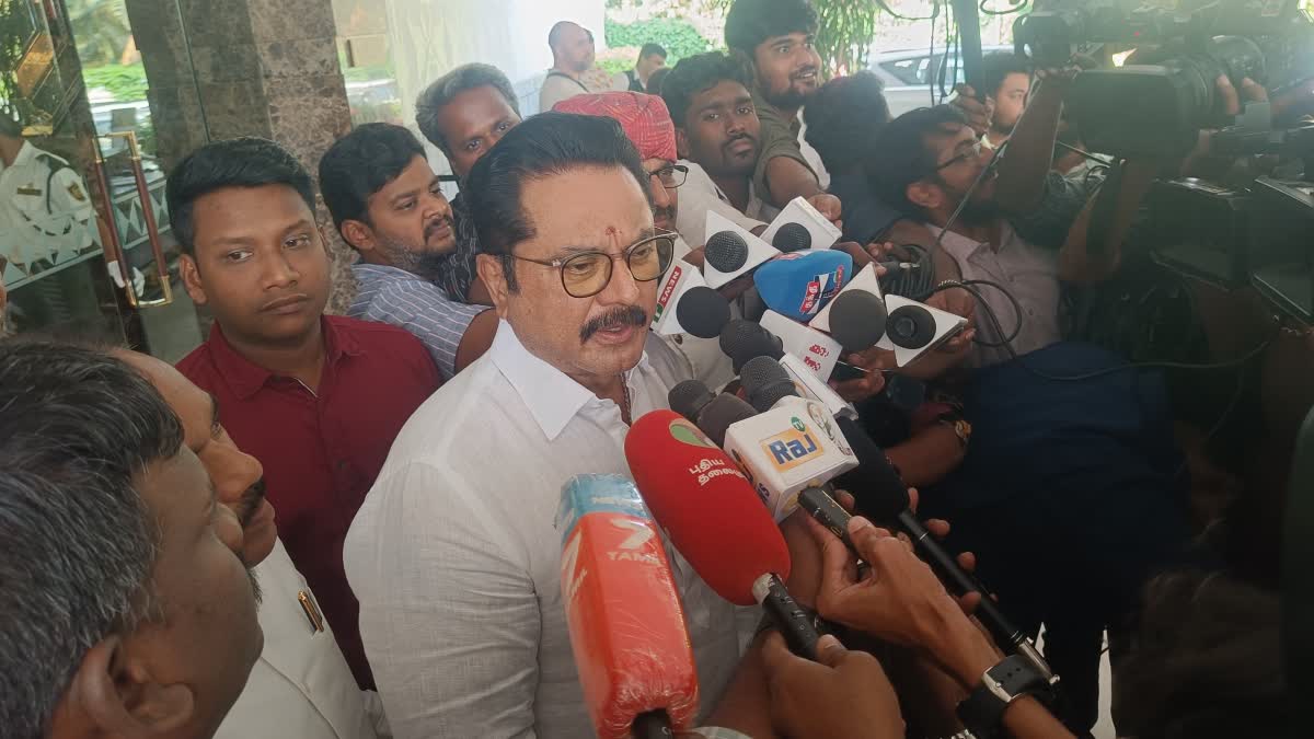 தேமுதிக, தவெக தேசிய ஜனநாயக கூட்டணியில் இணைகிறதா..? மழுப்பலாக பதில் அளித்த சரத்குமார்..!