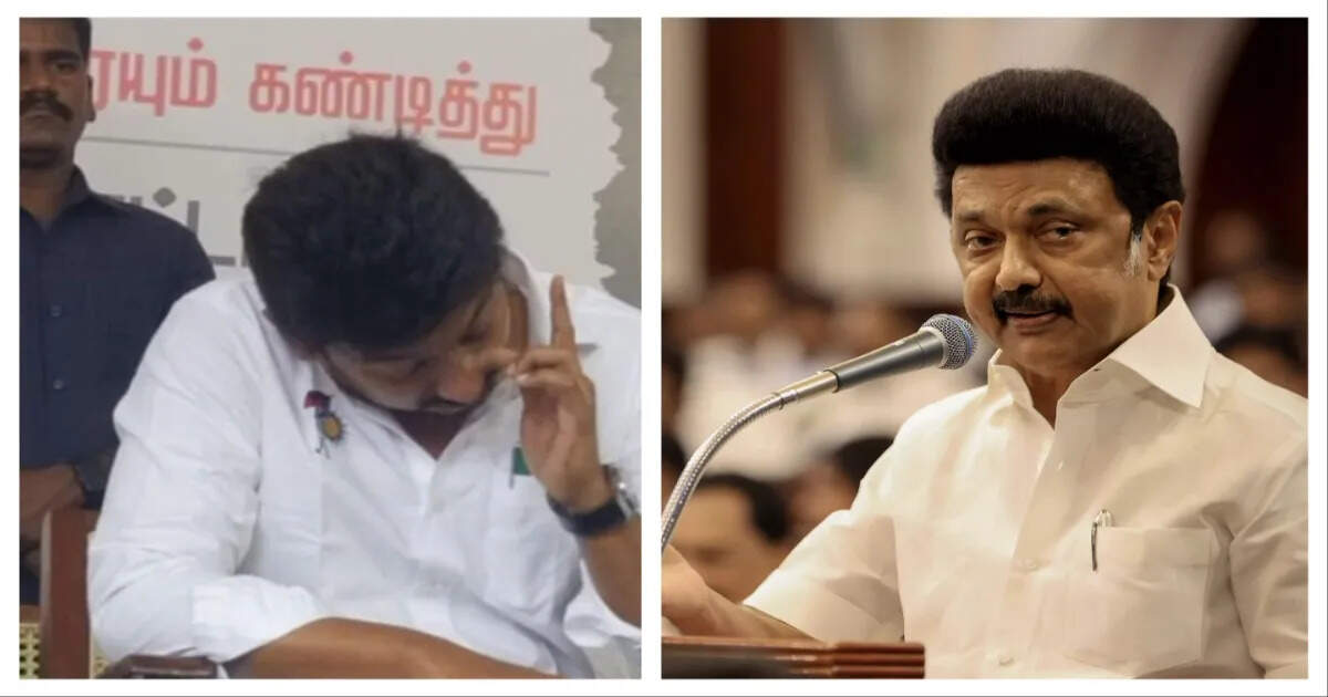 மேடையிலேயே கண் கலங்கிய உதயநிதி ஸ்டாலின்..!