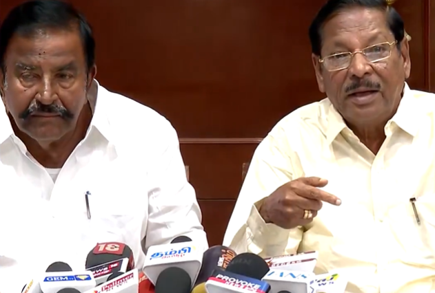 “தேர்தல் பணியைப் பார்த்துப் பொறாமை... கே.என்.நேரு மீதான வழக்கை சட்டரீதியாக சந்திப்போம்”- ஆர்.எஸ்.பாரதி