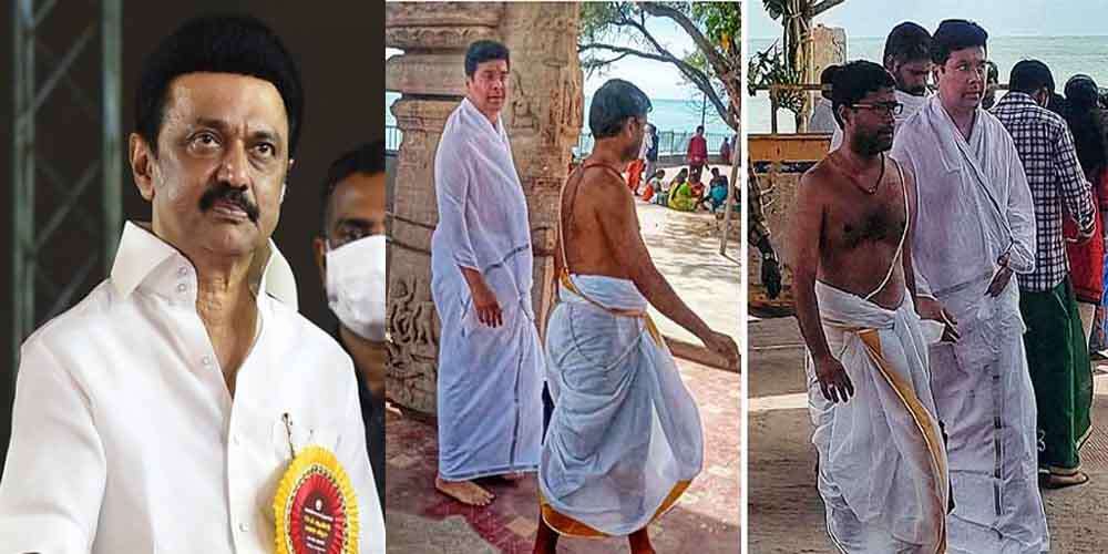 முதல்வரின் மருமகன் சபரீசன் சிறப்பு யாகம்! கொதித்தெழுந்த பக்தர்கள்