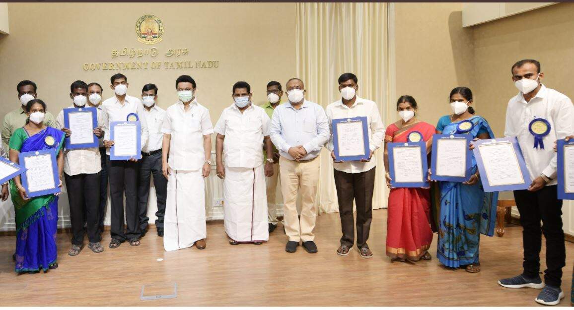 கால்நடை பராமரிப்புத் துறையில் கருணை அடிப்படையில் 23 வாரிசுதாரர்களுக்கு பணிநியமன ஆணை!!