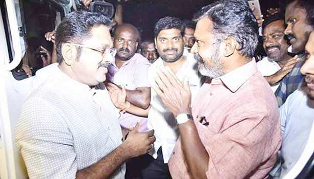 திருமாவளவன் விரைவில் பூரண நலம் பெற்றிட பிரார்த்திக்கிறேன் - தினகரன் ட்வீட்!!