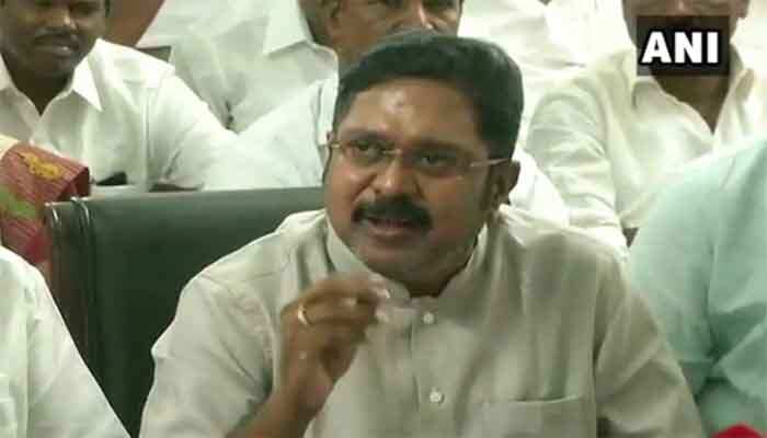 எம்ஜிஆர், ஜெயலலிதா கட்டி காப்பாற்றிய கட்சி சிலரின் ஆணவம், பதவிவெறியால் சிக்கி தவிக்கிறது- டிடிவி தினகரன்