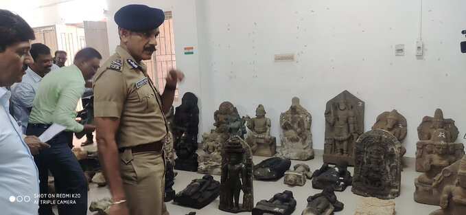 சென்னையில் 55 கற்சிலைகள் பறிமுதல் - டிஜிபி சைலேந்திர பாபு விளக்கம்...