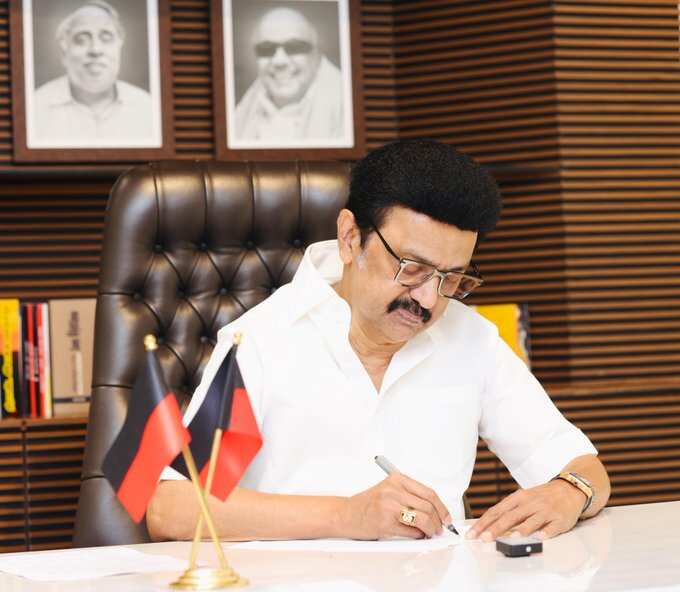 துணி மறைப்பு கட்டி உண்மையை மறைக்க இது பாஜக மாடல் அல்ல., திராவிட மாடல்..! - மு.க.ஸ்டாலின் கடிதம்.. ​​​​​​​