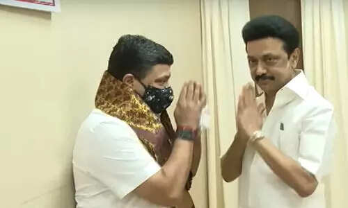 ஆடியோ சர்ச்சை : முதலமைச்சருடன் நிதியமைச்சர் பழனிவேல் தியாகராஜன் சந்திப்பு..