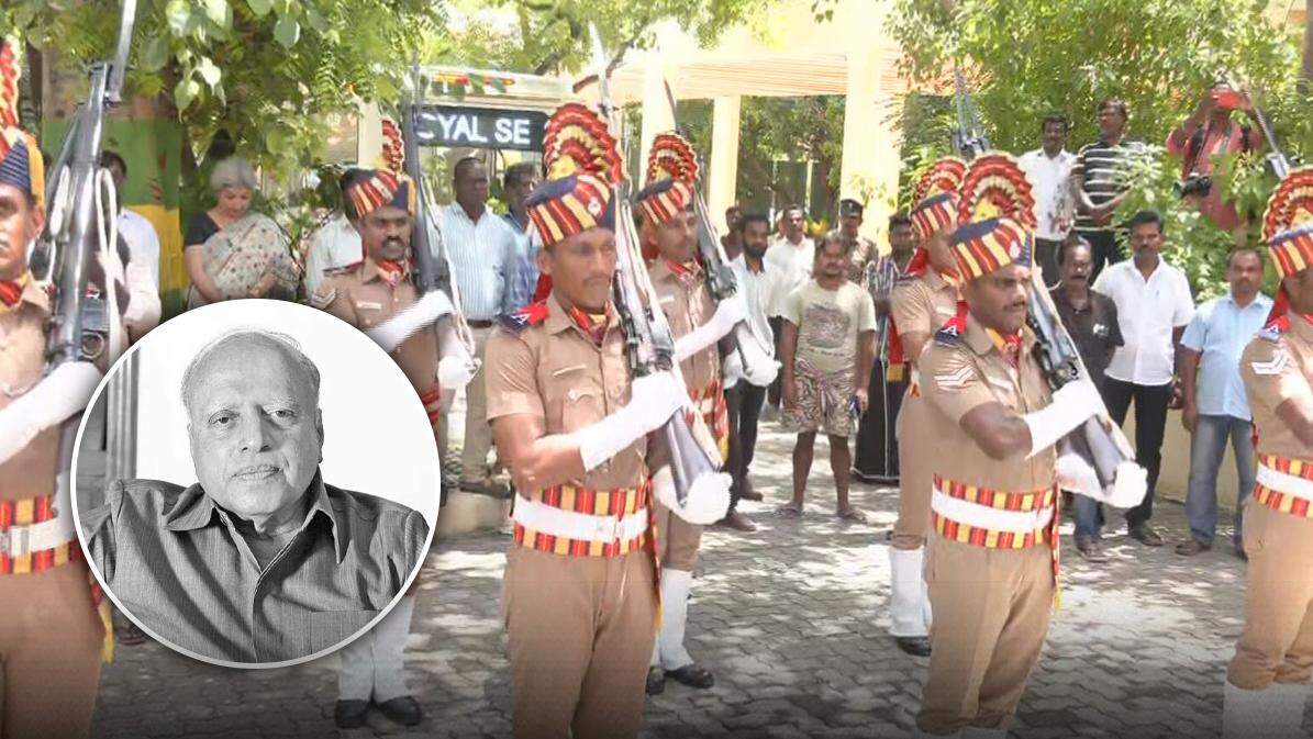 வேளாண் விஞ்ஞானி எம்.எஸ்.சுவாமிநாதன் உடல் தகனம்!