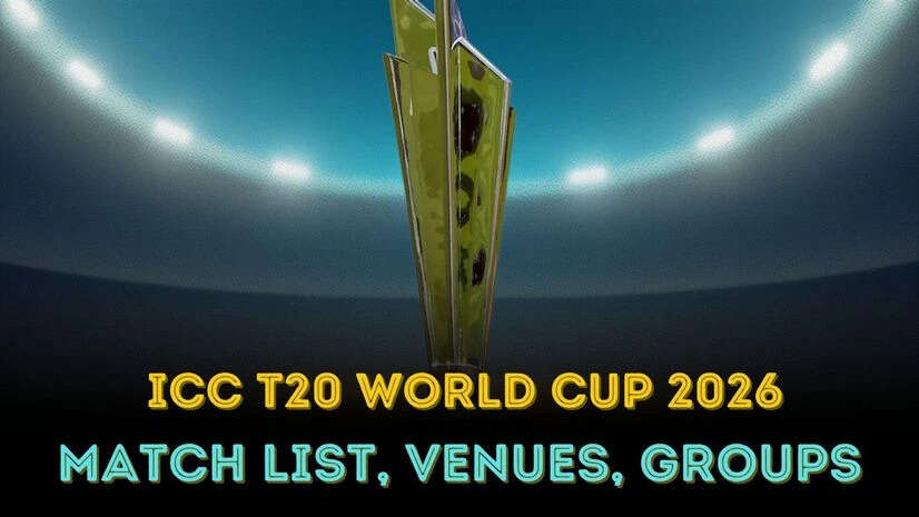 ICC T20 உலகக்கோப்பை தொடர் அட்டவணை வெளியீடு!