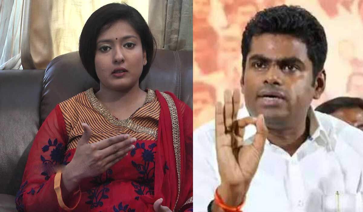 உண்மையைச் சொன்ன காயத்ரி ரகுராம் - கடுப்பான அண்ணாமலை