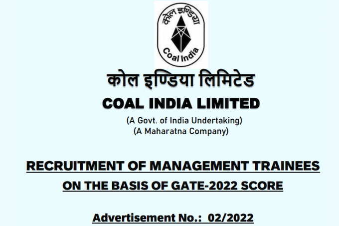 இந்திய நிலக்கரி நிறுவனத்தில் 481 பணியிடங்கள்..