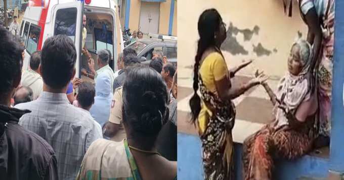 பள்ளி பேருந்து சக்கரத்தில் சிக்கிய ஒன்றரை வயது குழந்தை உயிரிழப்பு! தாய் கண்முன் நடந்த சோகம்