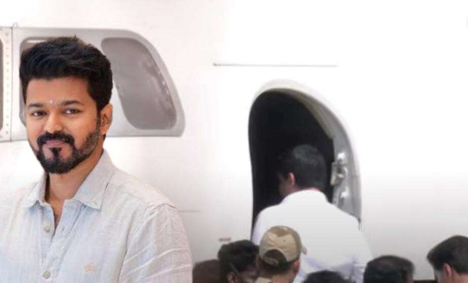 சென்னையில் இருந்து கோவை புறப்பட்டார் தவெக தலைவர் விஜய்!