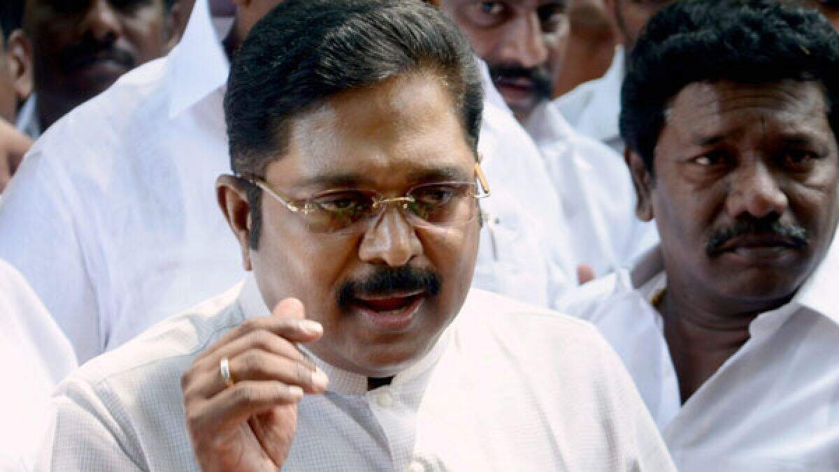 ஆவின் நெய்க்கு தட்டுப்பாடு ஏற்பட்டிருப்பது சரியானதல்ல - தினகரன் ட்வீட்