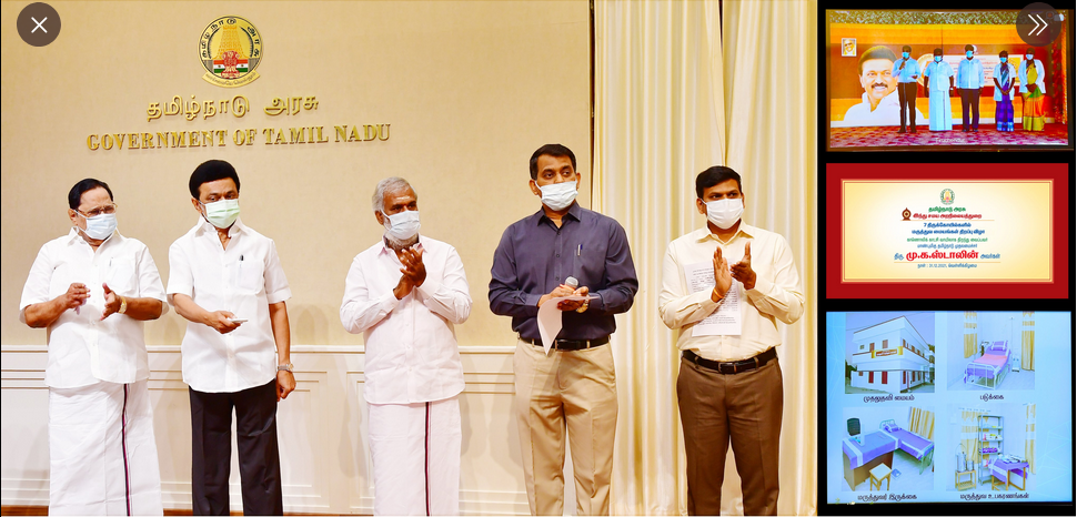 தமிழகத்தில் 7 கோயில்களில் மருத்துவ மையம் : காணொலி வாயிலாக திறந்து வைத்தார் முதலமைச்சர் ஸ்டாலின்..