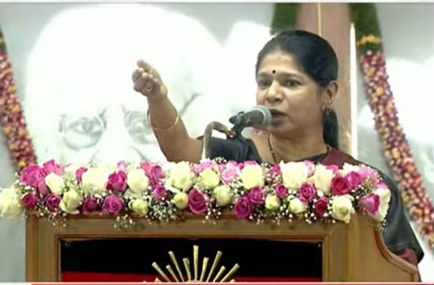 “பெண்களுக்கு பாதுகாப்பான மாநிலம் தமிழ்நாடு”- கனிமொழி