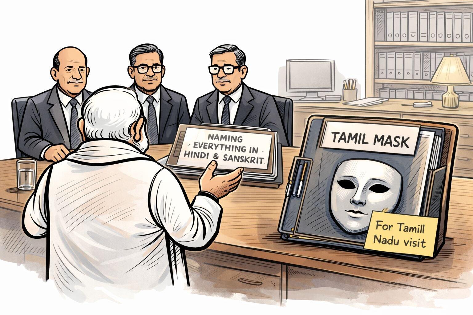 இந்தித் திணிப்பு வெறியில் எல்லை மீறிச் சென்று கொண்டிருக்கிறது பா.ஜ.க - மு.க.ஸ்டாலின் குற்றச்சாட்டு..!