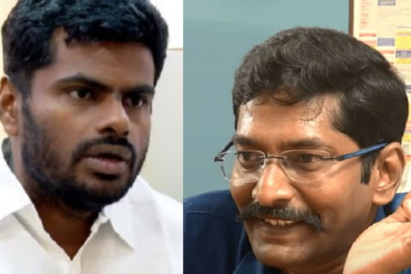 சவுக்கு சங்கரை இயக்கியது அண்ணாமலை! போலீசில் புகார்