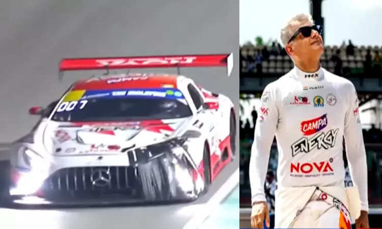 #BREAKING : மலேசியாவில் கார் ரேஸில் பழுதாகி நின்ற அஜித் கார்..!