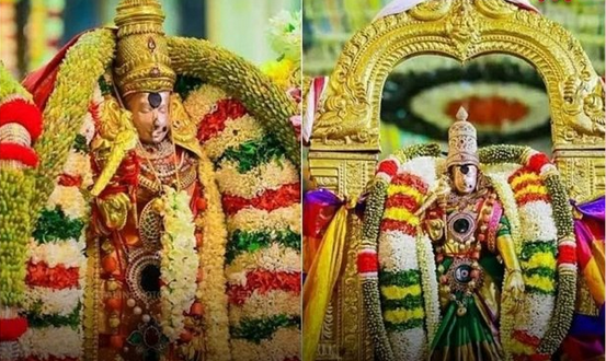 மதுரை மீனாட்சியம்மன் கோயில் சித்திரை திருவிழா கொடியேற்றத்துடன் தொடங்கியது..