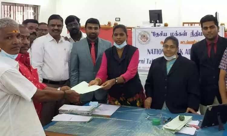 திருவண்ணாமலை மாவட்டத்தில் லோக் அதாலத்... 354 வழக்குகளுக்கு தீர்வு காணப்பட்டது!