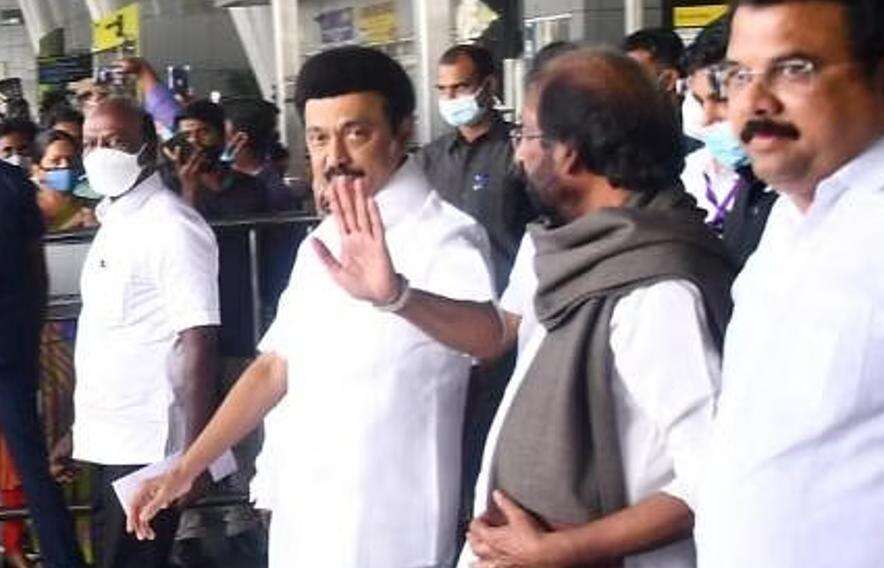 சென்னையில் இருந்து விமானம் மூலம் டெல்லி புறப்பட்டார் முதலமைச்சர் மு.க.ஸ்டாலின்!