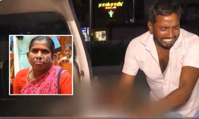 3-வது மாடியில் இருந்து தவறி விழுந்த தாய்! இறந்த அம்மாவின் முகத்தை பார்க்க முடியாமல் கதறி அழுத மகன்